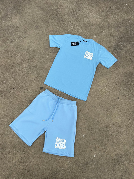 Azeq Signature Shorts Set - Blue