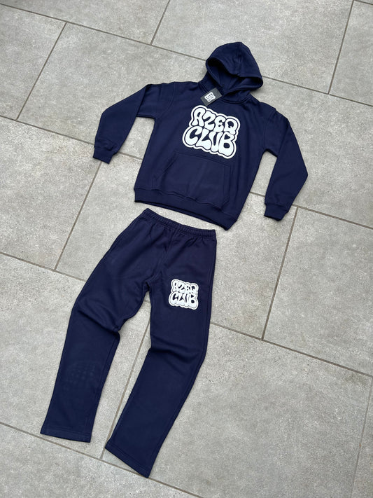 Azeq Signature Tracksuit - Navy